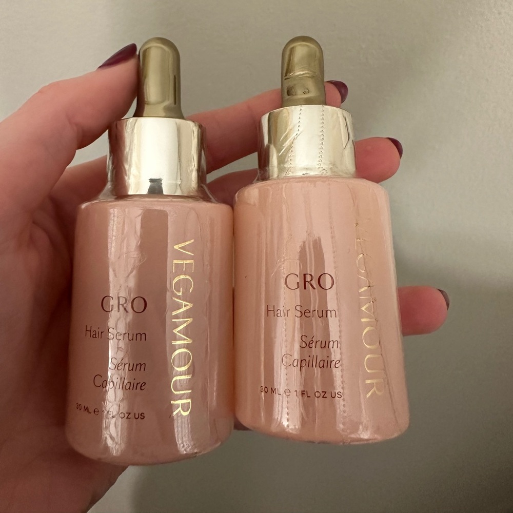 VEGAMOUR hair growth serum- two pack never opened